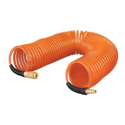 MANGUERA DE COMPRESOR TIPO RESORTE 15.2 M" - TRUPER