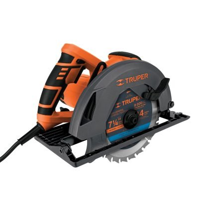 SIERRA CIRCULAR, 7-1/4", PROFESIONAL, 220V- TRUPER